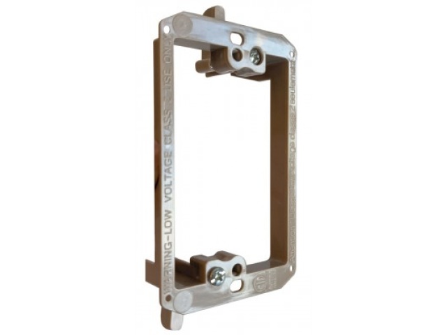 Low Voltage Mounting Bracket Class 2, 1-Gang cETL