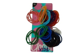 Hair Elastics 72pk. Goody Kids Ass't Colours