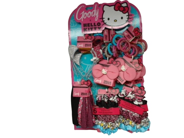 Hello Kitty Ass\'t Hair Accessories In Display