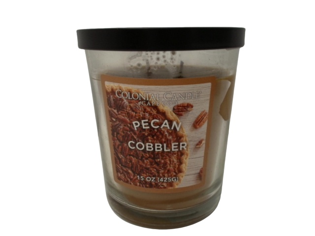 Jar Candle 15oz. Pecan Cobbler Colonial Candle