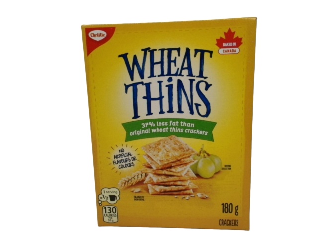 Wheat Thins Crackers 180g. Christie