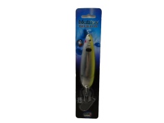 Matrixx Spoon 4.5 3/5oz. Holo Black Chartreuse Blue Fox