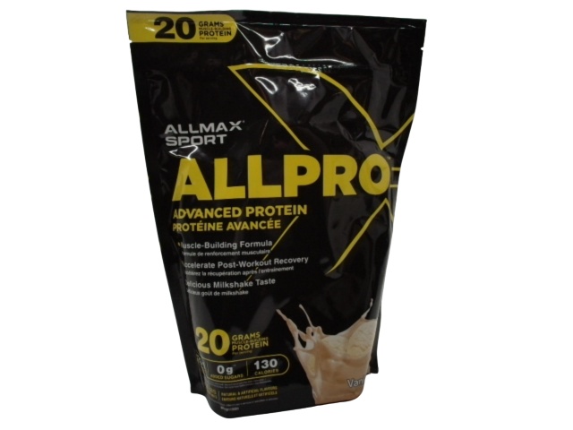 Protein Powder Vanilla 1.5lbs. Allpro Advanced Protein