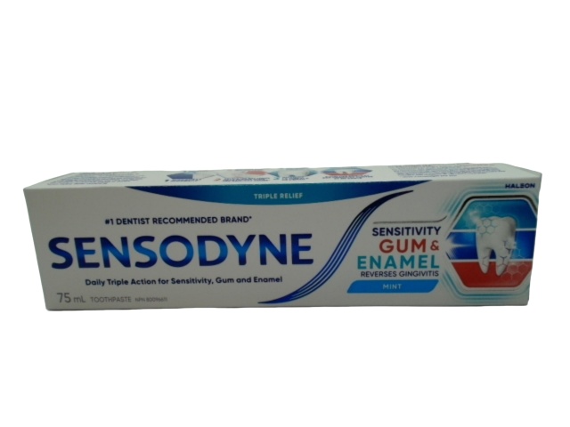 Toothpaste Sensodyne Sensitivity Gum & Enamel Mint 75mL
