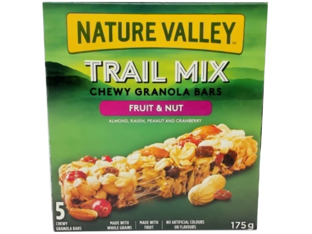 Granola Bars Fruit & Nut Trail Mix 5pk. Nature Valley