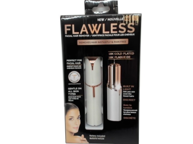 Facial Hair Remover w/Battery Flawless