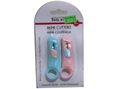 2 pc. Mini Cutters w/Lock and Key Ring