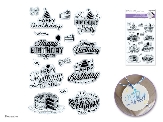 Clear Stamps: 4.3x6.3\