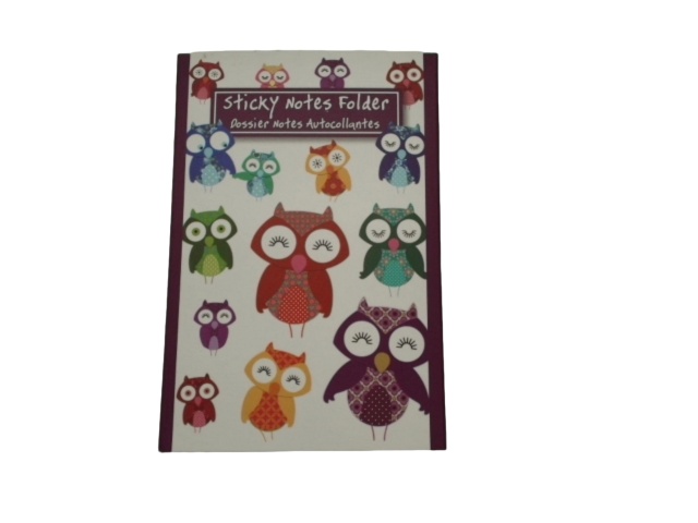 Sticky Notes Memo Folder Owls