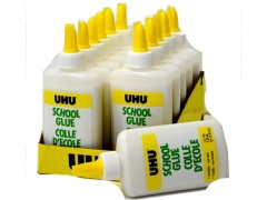 UHU 122ML SCHOOL GLUE WHITE