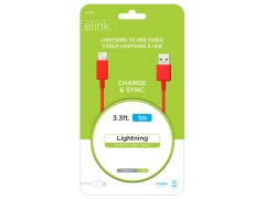 Cable - USB Lightning™ 3.3ft Red