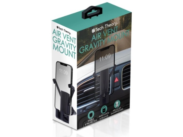 Phone Vent Mount Gravity Tech Theory