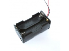 Battery holder for 4 AA's