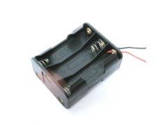 Battery holder for 6 AA's