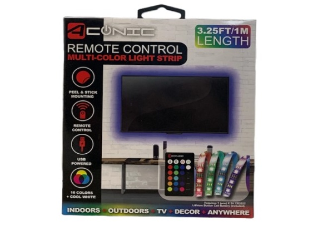 LED Strip RGB For TV w/ Remote