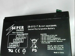 12V 7.5AH BATTERY