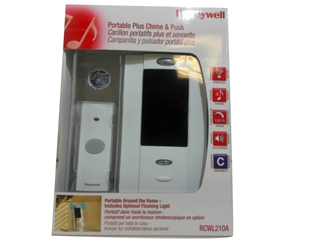 Door Bell Portable Plus Chime & Push Honeywell