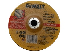 Metal Grinding Wheel 180x6.0x22.23mm Dewalt