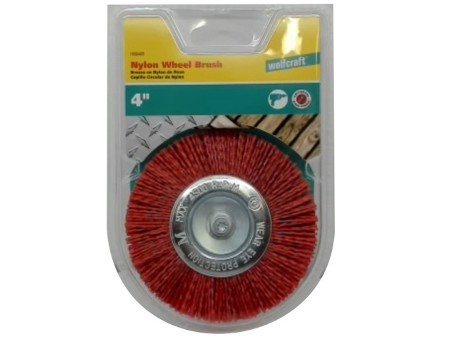 Nylon Wheel Brush 4 Wolfcraft\