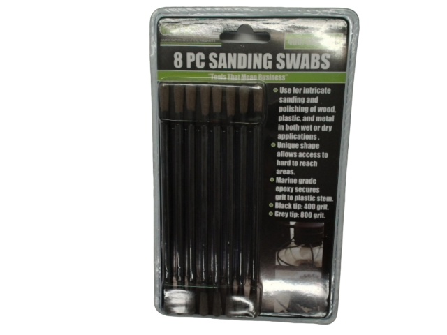 Sanding Swabs 400/800 Grit 8pk. Grip