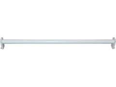 Closet rod - white adjustable 48 to 96 inches