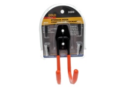 STORAGE HOOK RUBBER COATED 4 inch