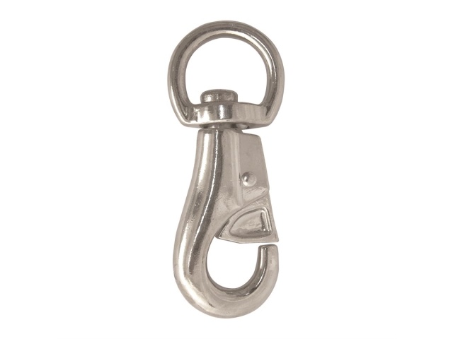 Swivel Eye Security Snap 1in x 4in Nickel