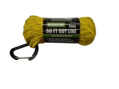 Guy Line 2mm X 50' Reflective Grip