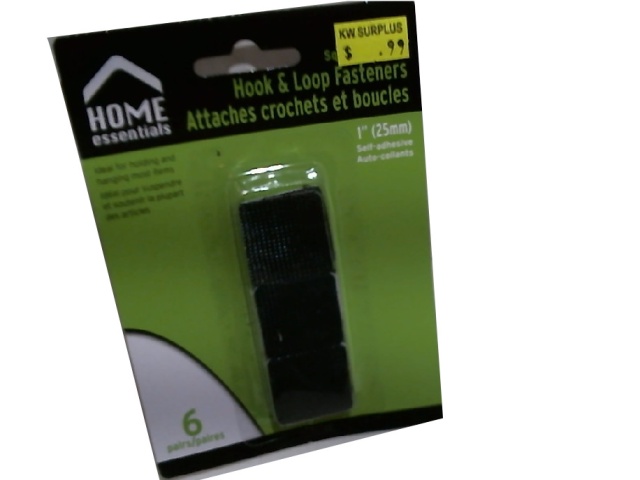 Home Essentials 1 Hook and Loop Fasteners\