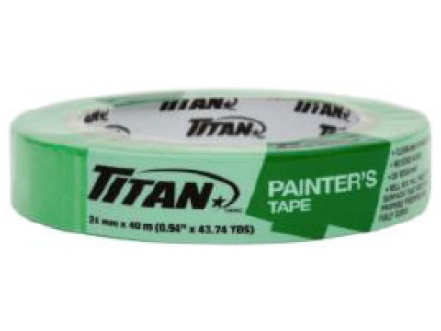 TITAN PAINTERS MASKING TAPE 24mm X 40M