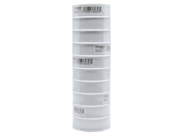 Teflon tape 480x0.5 inch white 10 pack