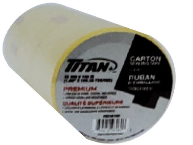 Titan clear packing tape 48mmx100m rolls