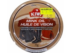 Mink oil paste in tin 75g