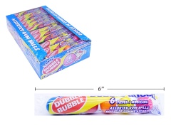 Dubble Bubble Assorted Gumballs, 36g 6 pcs