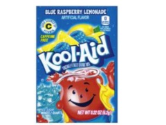 Kool Aid Envelopes Blue Raspberry Lemonade 4x48/6.2 g