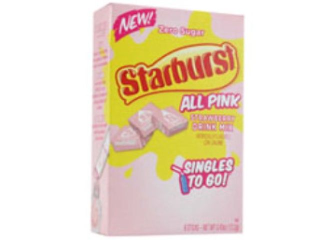 STARBURST SINGLES STRAWBERRY 12/6CT