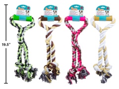 Rope tug toy heavy duty 18.5 inch