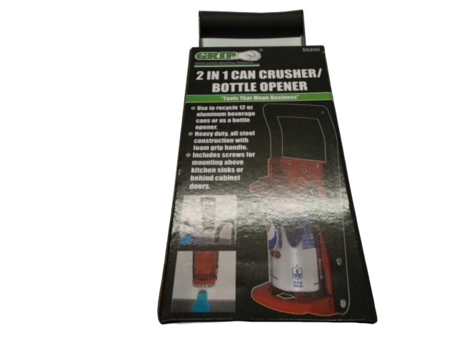 12oz. Can Crusher 2 In 1 Grip