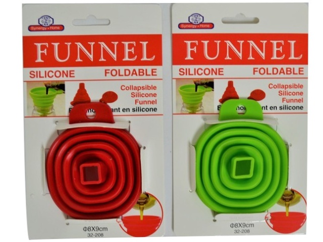 FUNNEL SILICONE ASST\'D COLORS