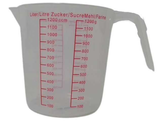 MEASURING CUP 1.2 LITRE PLASTIC