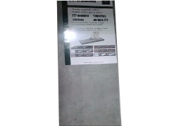 floating wall shelf 60 cm/23.6 - cement