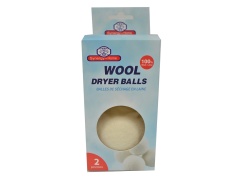 DRYER BALL WOOL 2PK 100% WOOL