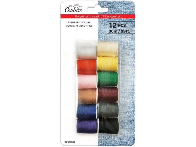 Hauz | Polyester Thread, 12pcs