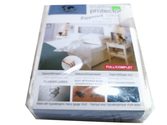 Full Mattress Zippered Protector Vinyl