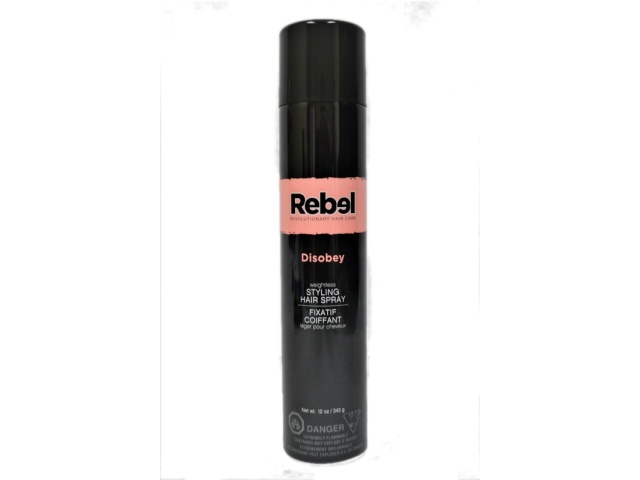 REBEL STYLING HAIR SPRAY 343GM WEIGHTLESS