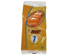 BIC DISPOSABLE RZR 5CT SENSITIVE/40