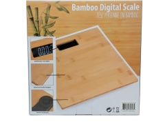 Bamboo digital body scale