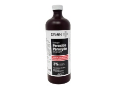 DELON 3% HYDROGEN PEROXIDE 450ML ANTISEPTIC/12