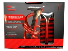 Twin Blade Razors 18pk. w/Aloe Strip Manmade