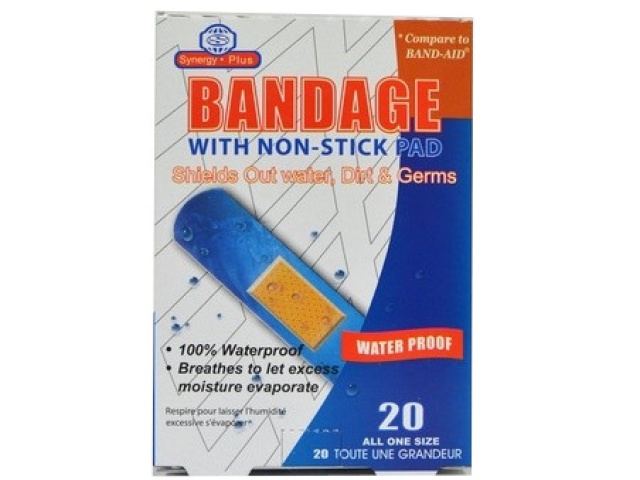 WATERPROOF BANDAGE 20PK